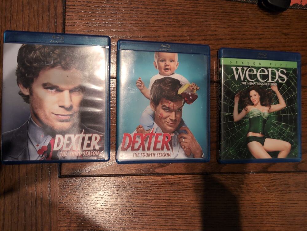 Blu Ray Lot Weeds Dexter Showtime
